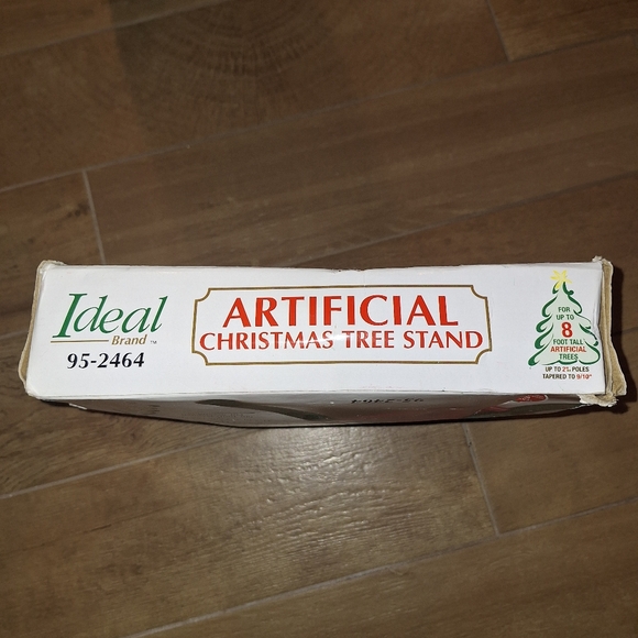 Old Fashion Vintage Metal artificial tree stands fits up to 8' Tree - Picture 7 of 9